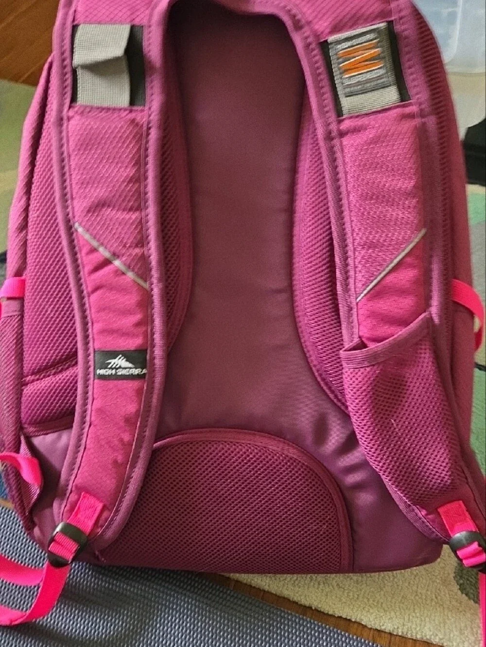 High Sierra Pink/Magenta Multi-Pocket Daypack